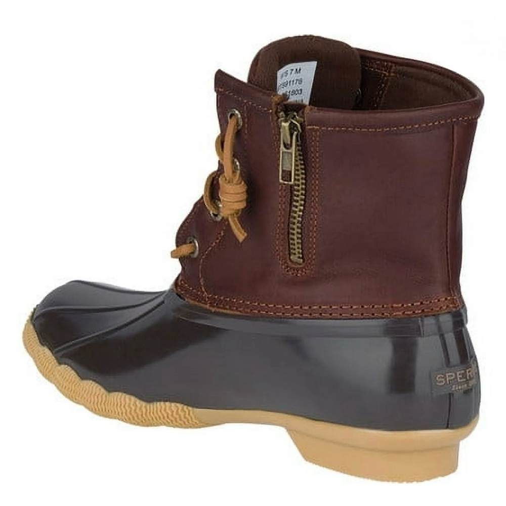 Sperry Dark Brown and Black Duck Boots 9.5 - Picture 2 of 6